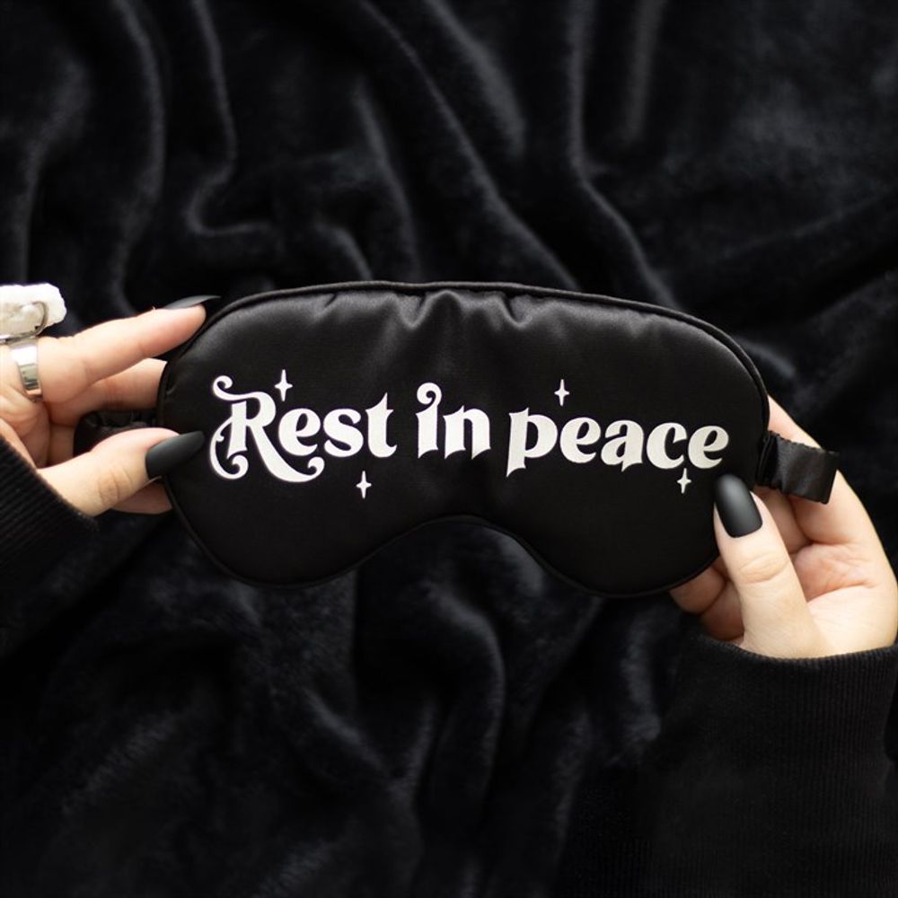 Rest in Peace Satin Sleep Mask - ScentiMelti Home Fragrance, Beauty & Gifts UK