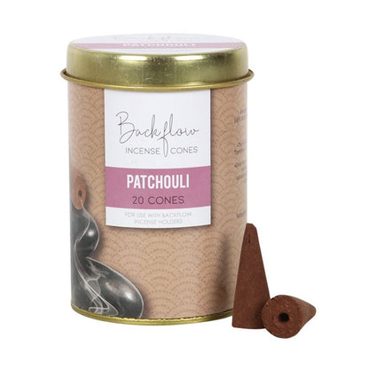 6 Tins of  Elements Patchouli Jumbo Backflow Cones - ScentiMelti  6 Tins of  Elements Patchouli Jumbo Backflow Cones