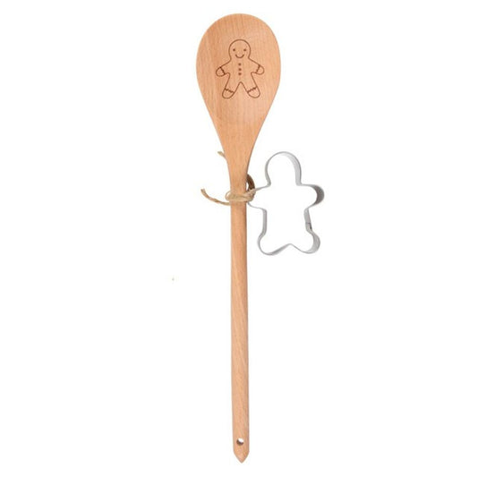 Gingerbread Wooden Spoon Baking Set - ScentiMelti Home Fragrance, Beauty & Gifts UK