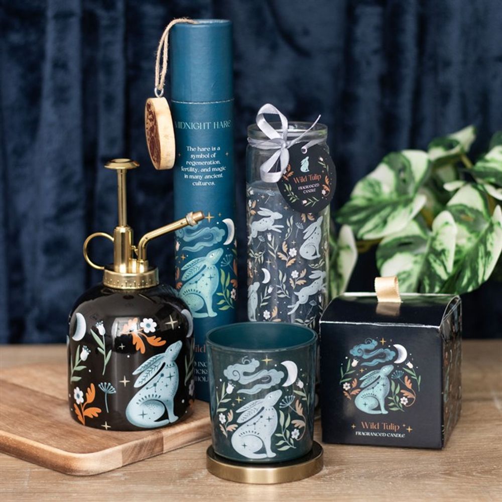 Midnight Hare Wild Tulip Tube Candle - ScentiMelti Home Fragrance, Beauty & Gifts UK