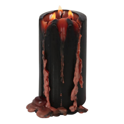 15cm Vampire Tears Pillar Candle - ScentiMelti  15cm Vampire Tears Pillar Candle