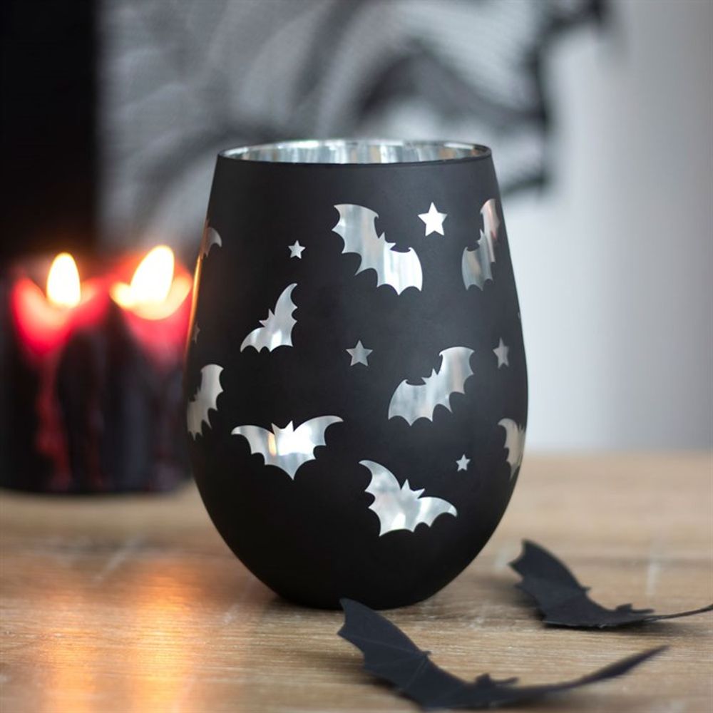 Bat Stemless Wine Glass - ScentiMelti  Bat Stemless Wine Glass