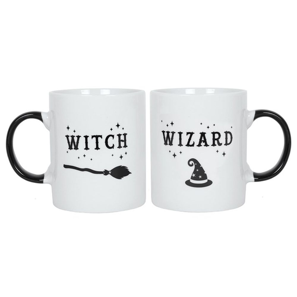 Witch and Wizard Mug Set - ScentiMelti Home Fragrance, Beauty & Gifts UK