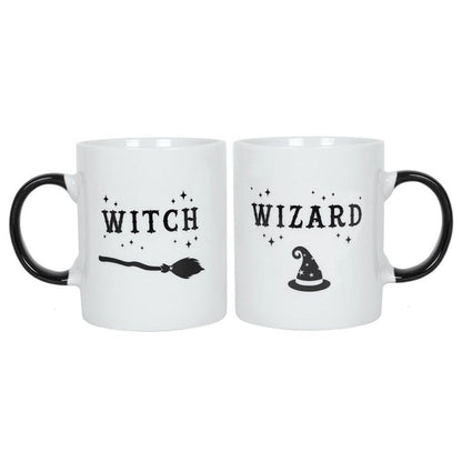 Witch and Wizard Mug Set - ScentiMelti Home Fragrance, Beauty & Gifts UK