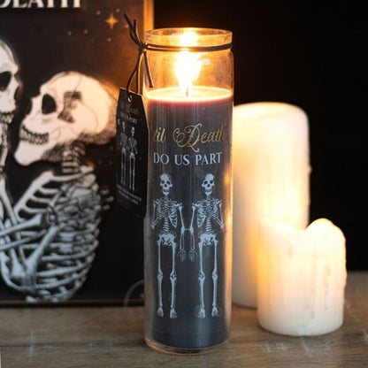 Til Death Do Us Part Amber Noir Tube Candle - ScentiMelti  Til Death Do Us Part Amber Noir Tube Candle