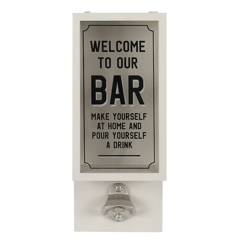 Grey Garden Bar Bottle Opener Plaque - ScentiMelti Home Fragrance, Beauty & Gifts UK