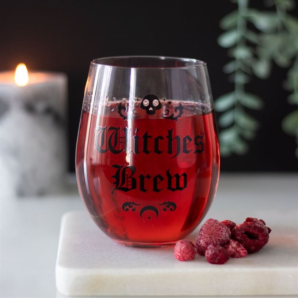 Witches Brew Stemless Wine Glass - ScentiMelti  Witches Brew Stemless Wine Glass