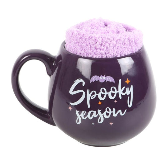 Spooky Season Mug and Socks Set - ScentiMelti  Spooky Season Mug and Socks Set