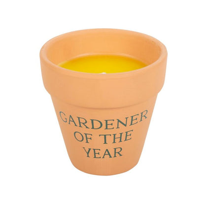 Gardener of the Year Citronella Candle - ScentiMelti  Gardener of the Year Citronella Candle