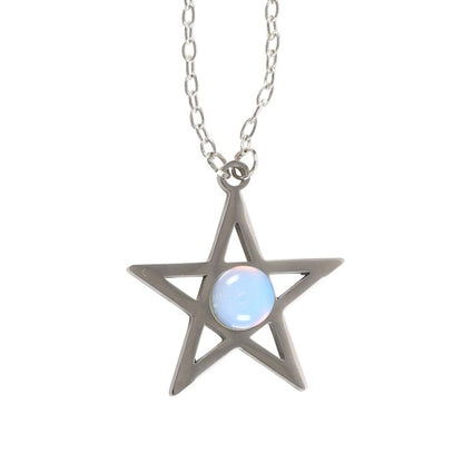 Opalite Star Necklace Card - ScentiMelti  Opalite Star Necklace Card