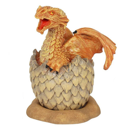 Yellow Hatching Dragon Incense Cone Burner - ScentiMelti  Yellow Hatching Dragon Incense Cone Burner