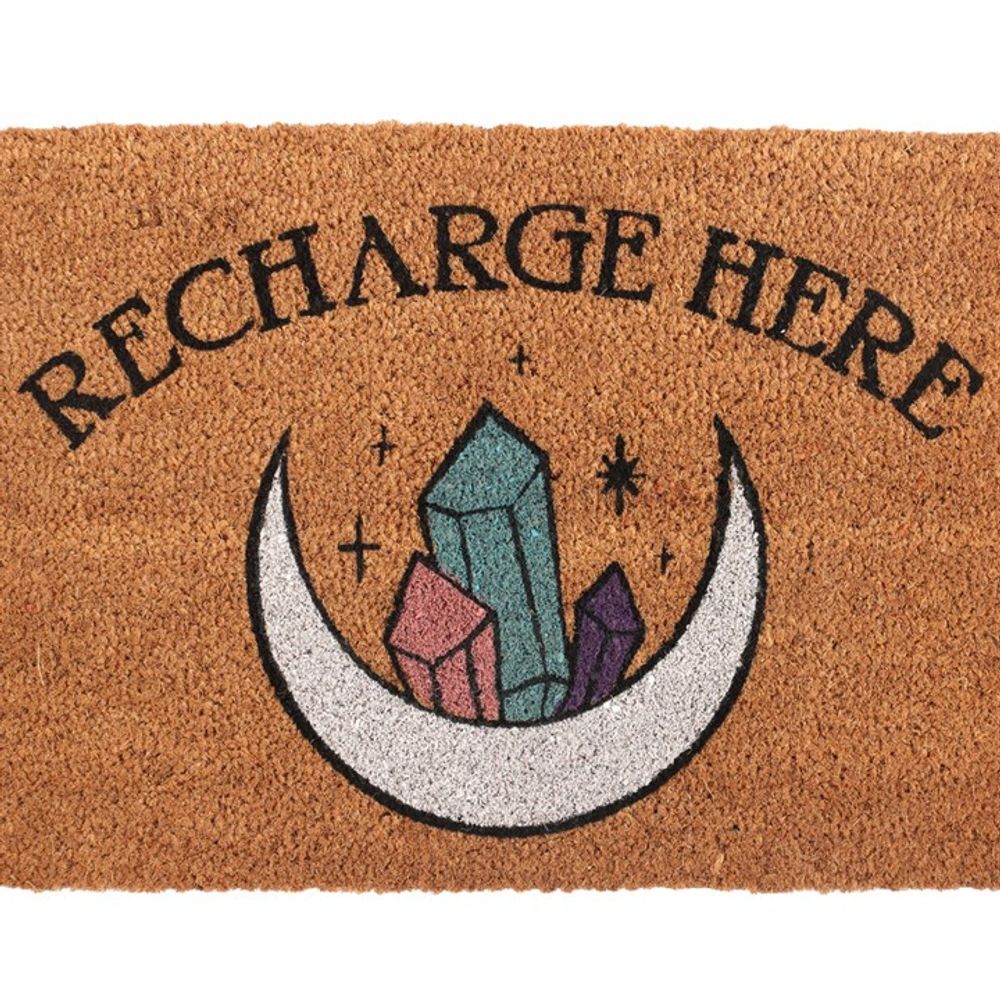 Natural Recharge Here Crystal Door Mat - ScentiMelti  Natural Recharge Here Crystal Door Mat