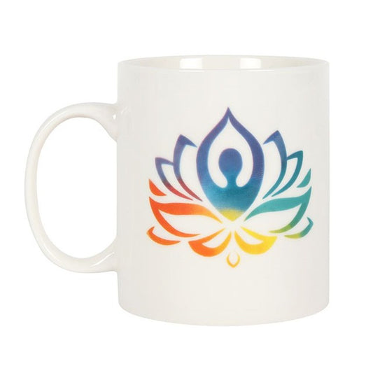 The Yoga Lotus Mug - ScentiMelti Home Fragrance, Beauty & Gifts UK