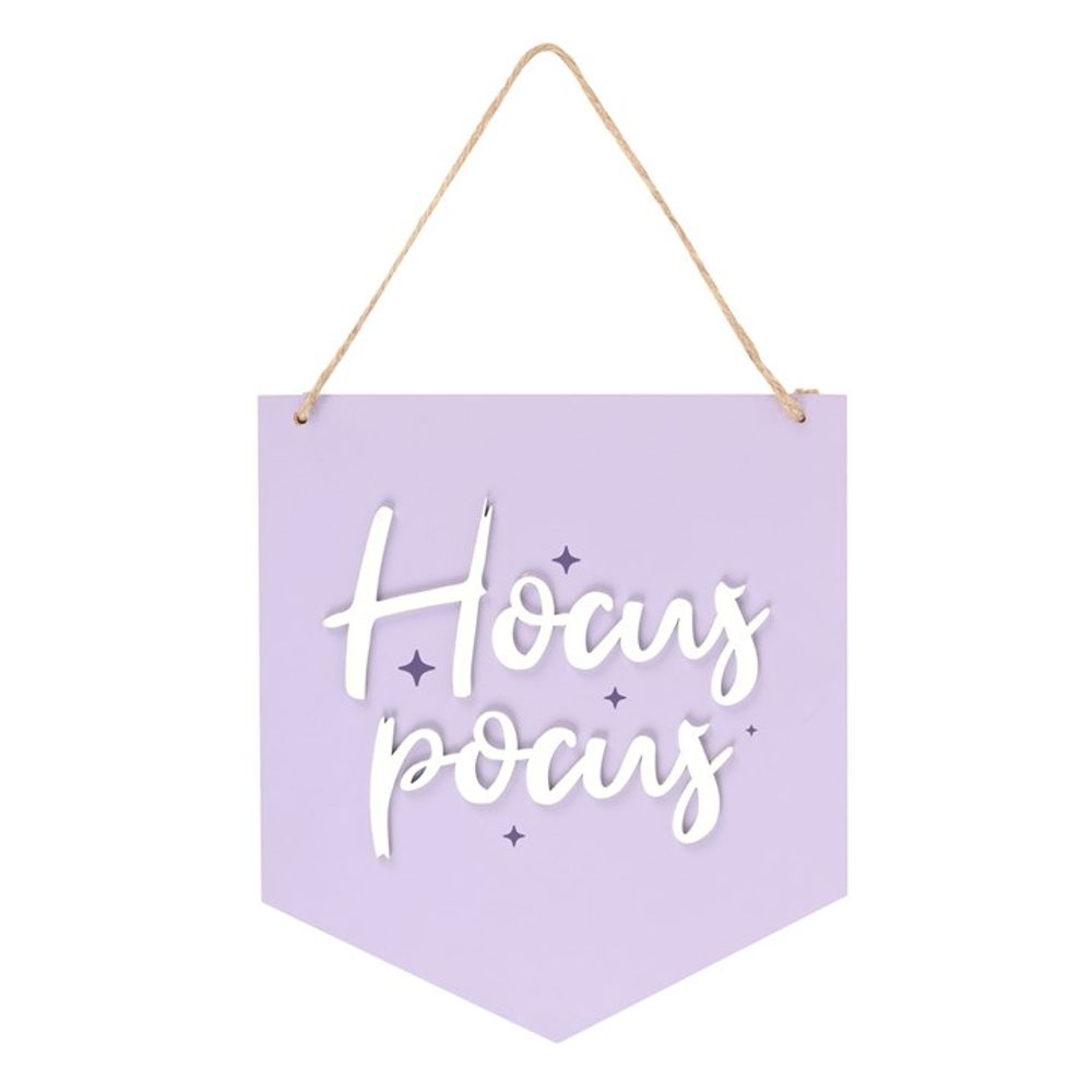 Purple Hocus Pocus Hanging Sign - ScentiMelti  Purple Hocus Pocus Hanging Sign