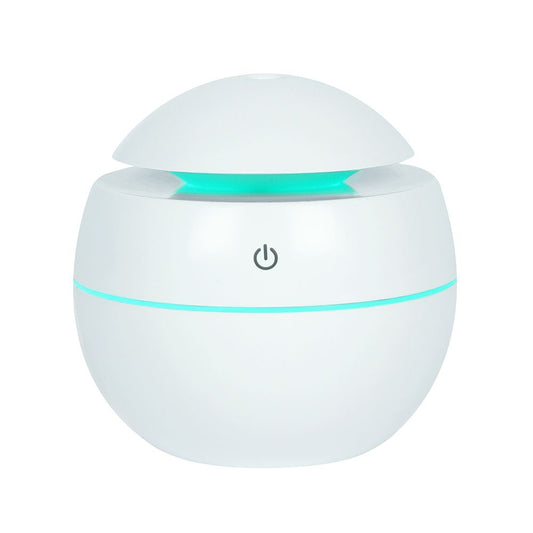 Small Round White Aroma Diffuser - ScentiMelti Home Fragrance, Beauty & Gifts UK