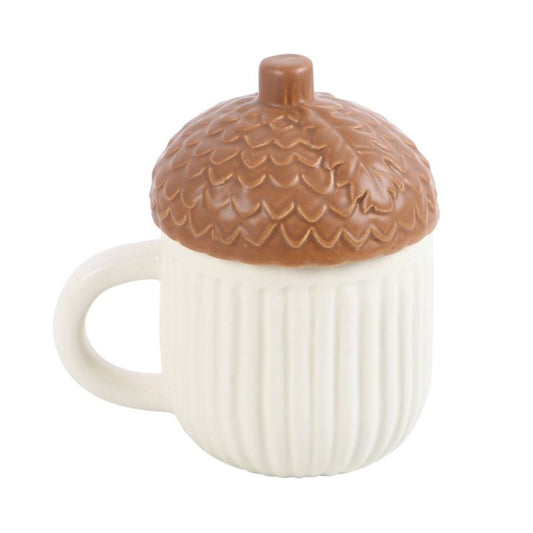 Autumn Acorn Shaped Mug - ScentiMelti  Autumn Acorn Shaped Mug