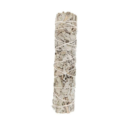 15cm Medium White Sage Smudge Stick Wand - ScentiMelti  15cm Medium White Sage Smudge Stick Wand