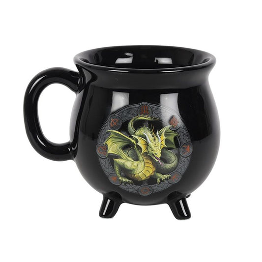 Mabon Colour Changing Cauldron Mug by Anne Stokes - ScentiMelti  Mabon Colour Changing Cauldron Mug by Anne Stokes