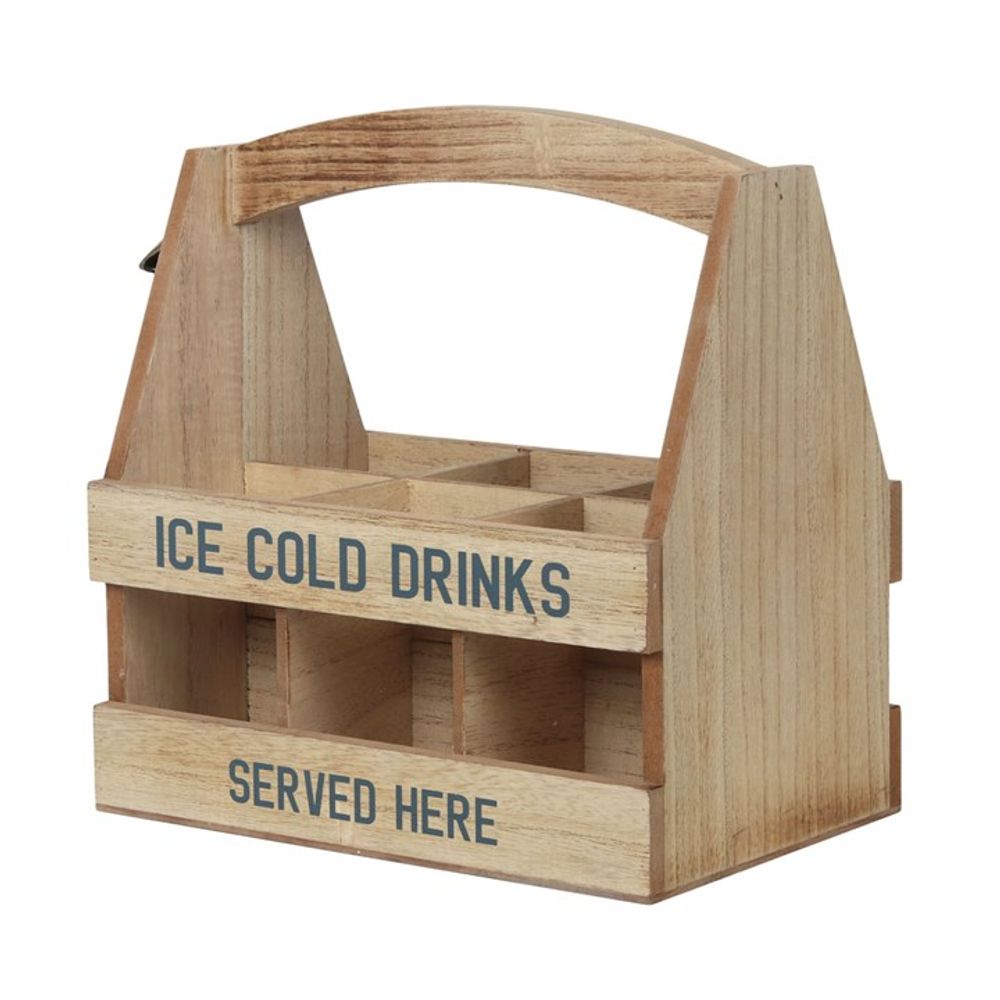 Personalised Wooden Beer Caddy - ScentiMelti Home Fragrance, Beauty & Gifts UK