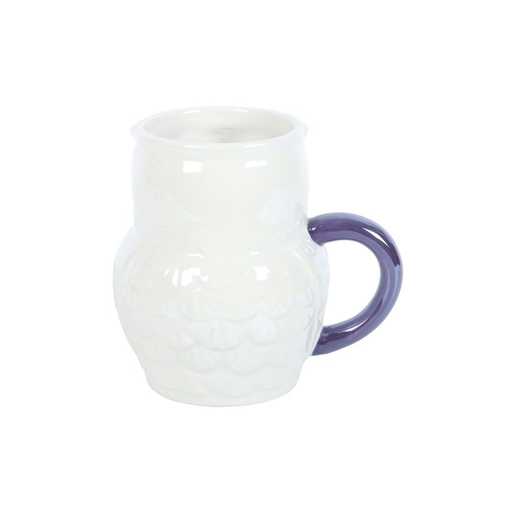 Owl Shaped Iridescent Mug - ScentiMelti Home Fragrance, Beauty & Gifts UK