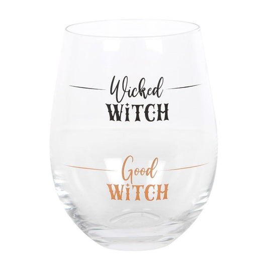 Wicked Witch Stemless Wine Glass - ScentiMelti  Wicked Witch Stemless Wine Glass