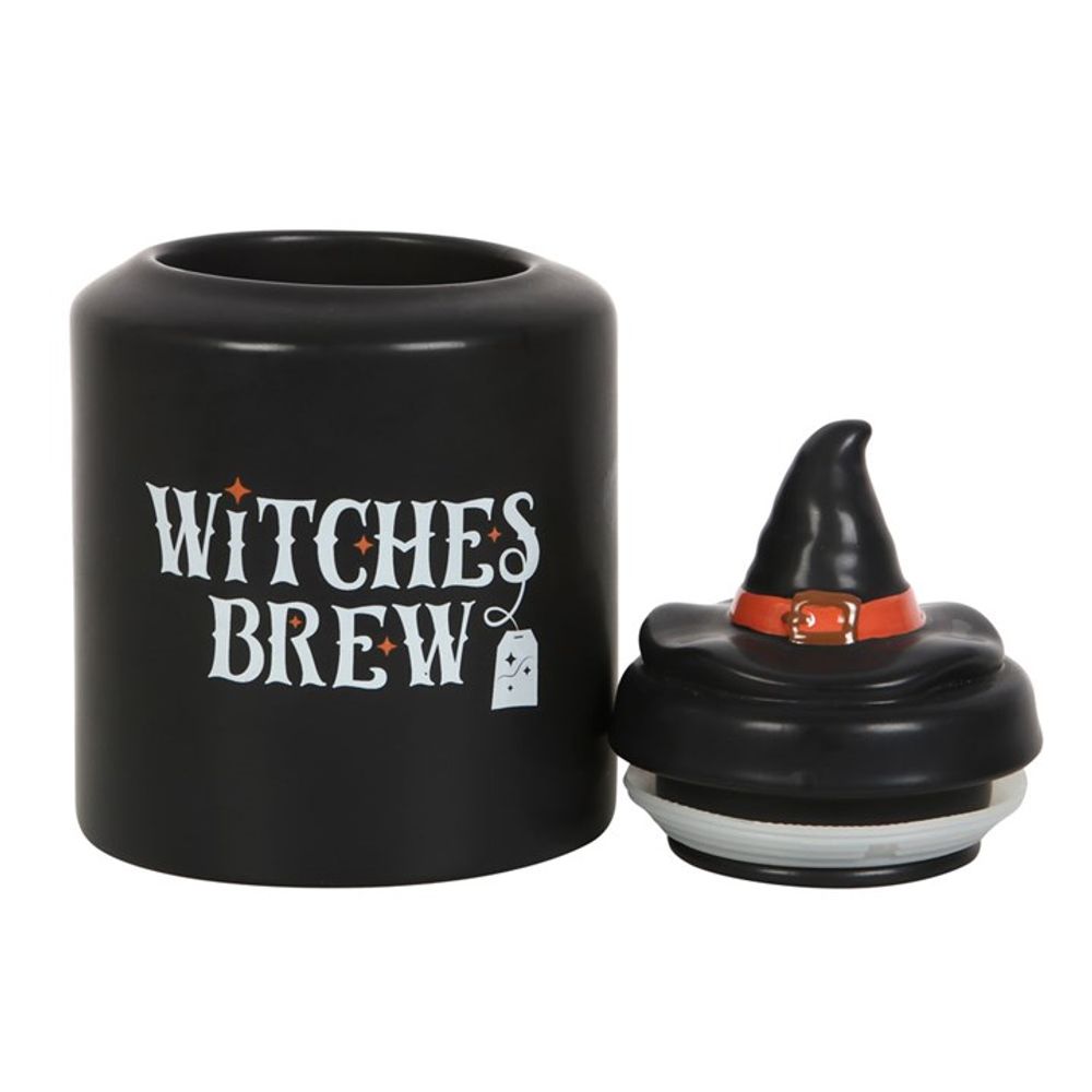 Witches Brew Ceramic Tea Canister - ScentiMelti  Witches Brew Ceramic Tea Canister