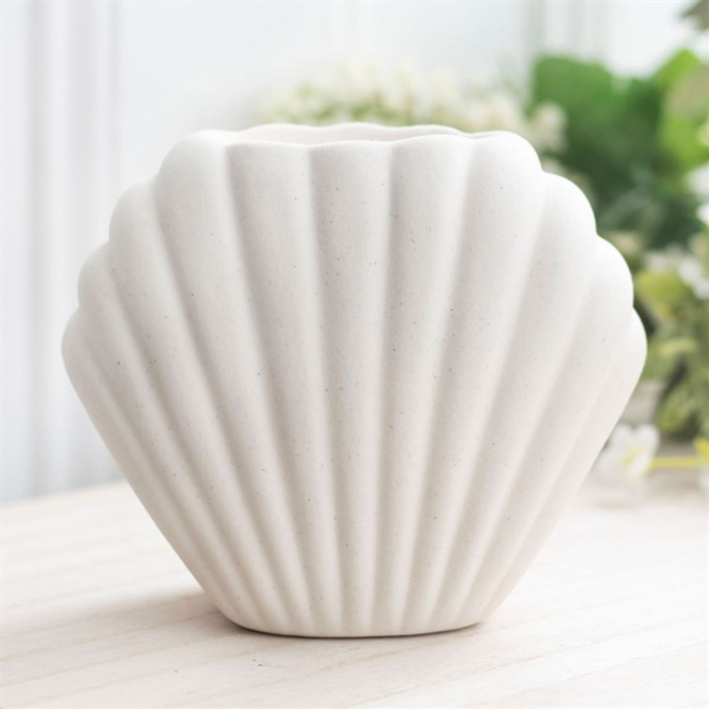 Seashell Oil Burner - ScentiMelti  Seashell Oil Burner