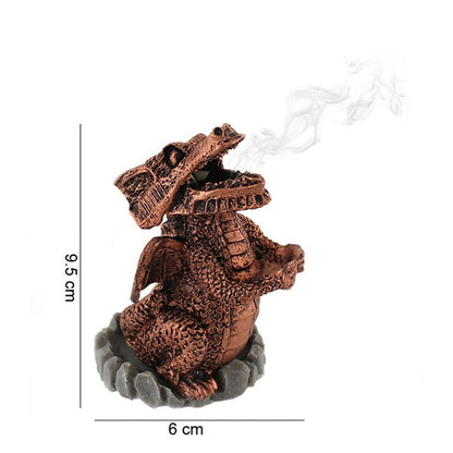 Red Dragon Incense Cone Holder - ScentiMelti  Red Dragon Incense Cone Holder