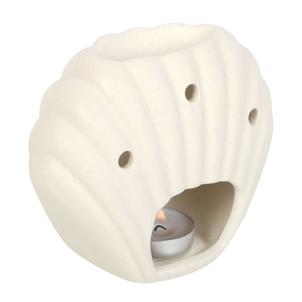 Seashell Oil Burner - ScentiMelti  Seashell Oil Burner