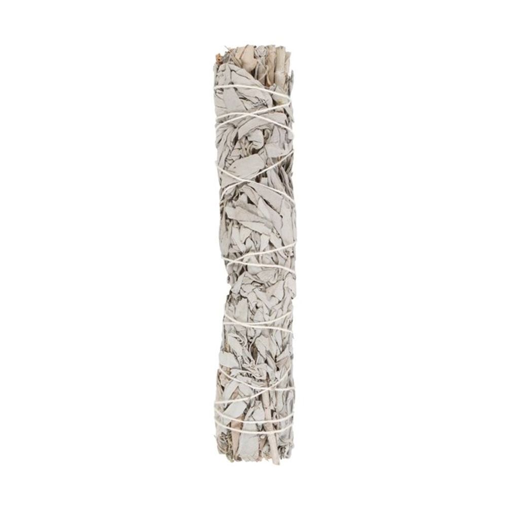 22.5cm Large White Sage Smudge Stick Wand - ScentiMelti  22.5cm Large White Sage Smudge Stick Wand