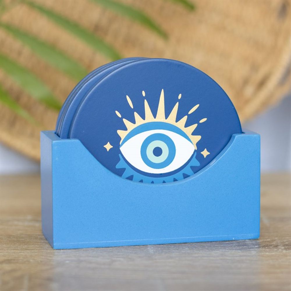 All Seeing Eye Coaster Set - ScentiMelti  All Seeing Eye Coaster Set