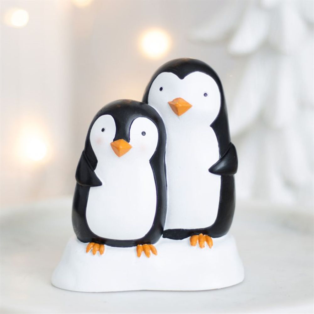 Snuggle Season Resin Penguin Ornament - ScentiMelti  Snuggle Season Resin Penguin Ornament