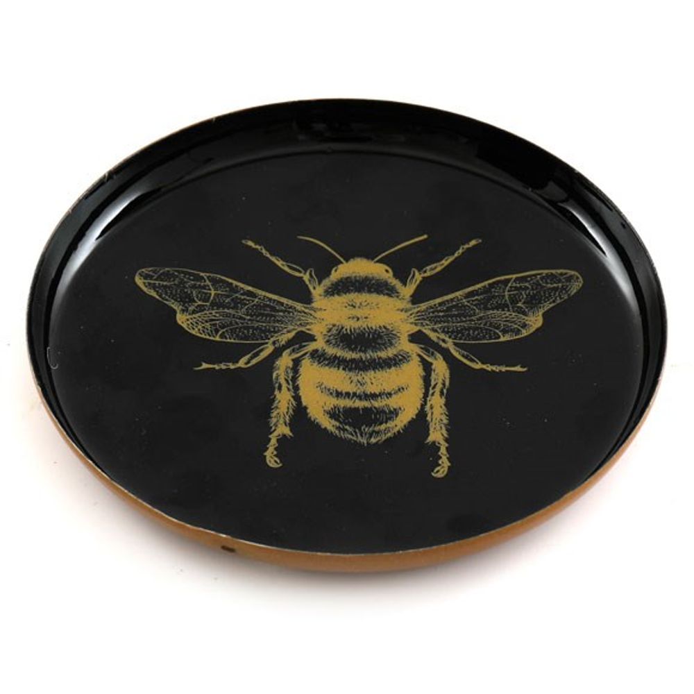 11cm Metal Bee Coaster - ScentiMelti Home Fragrance, Beauty & Gifts UK