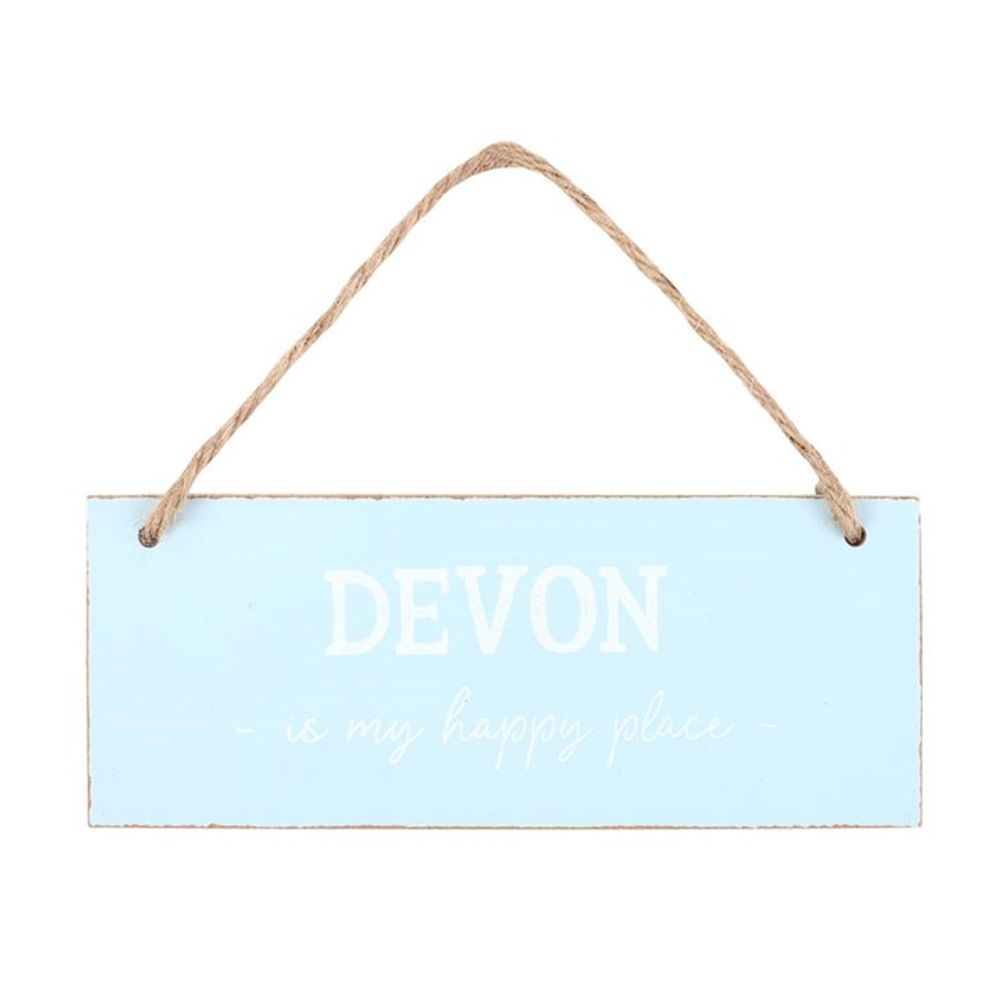 Devon is My Happy Place Hanging Sign - ScentiMelti  Devon is My Happy Place Hanging Sign