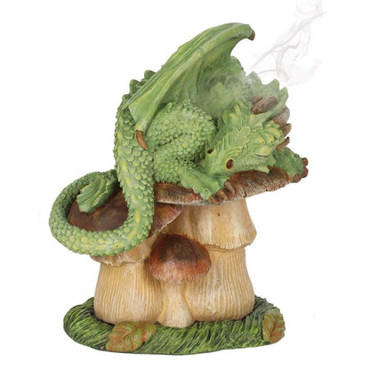 Green Dragon Incense Cone Burner by Anne Stokes - ScentiMelti  Green Dragon Incense Cone Burner by Anne Stokes