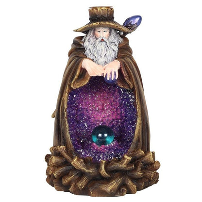 Wizard Backflow Incense Burner with Light - ScentiMelti  Wizard Backflow Incense Burner with Light