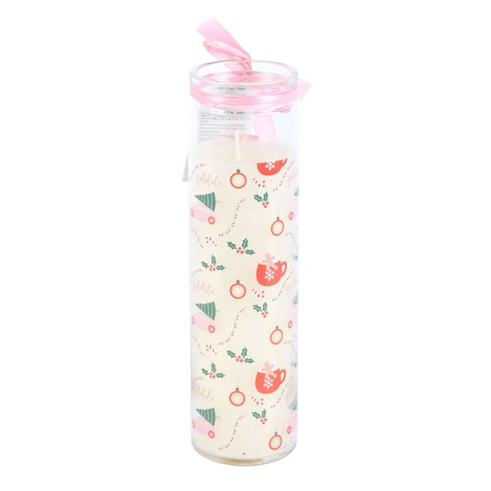 Sugarplum Fun Christmas Print Tube Candle - ScentiMelti  Sugarplum Fun Christmas Print Tube Candle