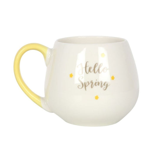 Hello Spring Rounded Mug - ScentiMelti  Hello Spring Rounded Mug