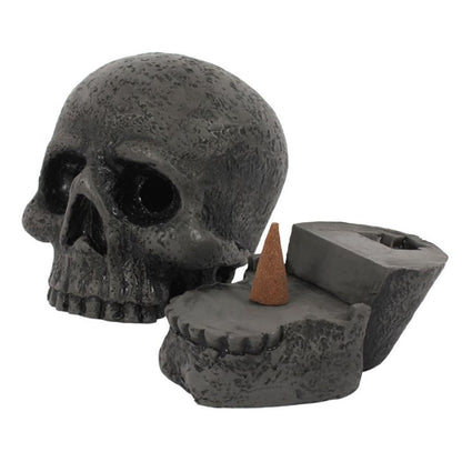 Skull Incense Cone Holder - ScentiMelti  Skull Incense Cone Holder