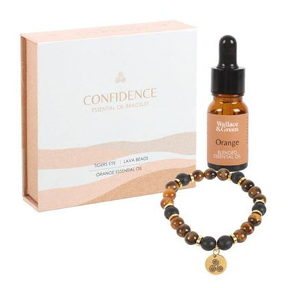 Confidence Tiger's Eye Crystal Essential Oil Bracelet - ScentiMelti  Confidence Tiger's Eye Crystal Essential Oil Bracelet