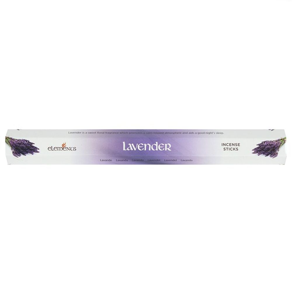 Set of 6 Packets of Elements Lavender Incense Sticks - ScentiMelti  Set of 6 Packets of Elements Lavender Incense Sticks