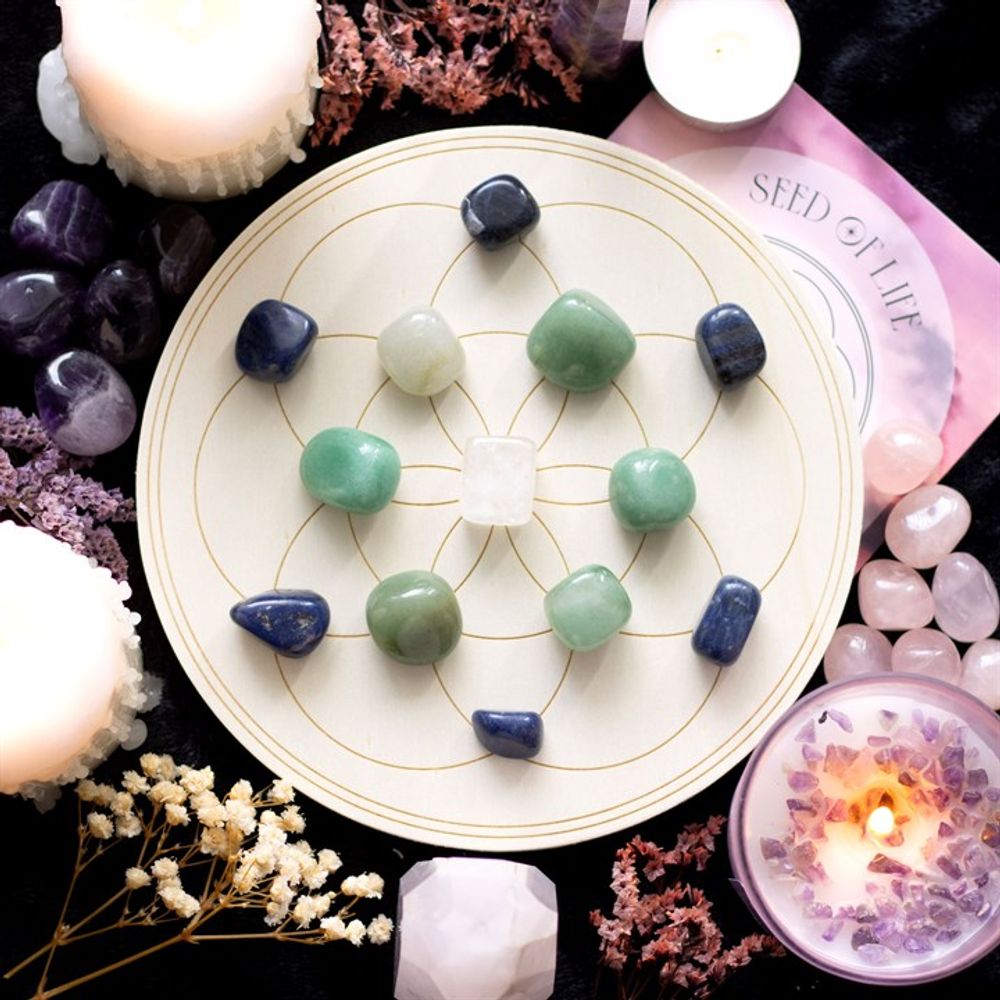 Seed of Life Crystal Grid Set - ScentiMelti  Seed of Life Crystal Grid Set