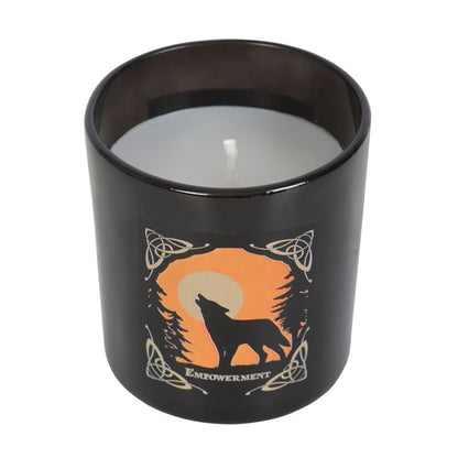 'Wolf Song' Empowerment Candle by Lisa Parker - ScentiMelti  'Wolf Song' Empowerment Candle by Lisa Parker