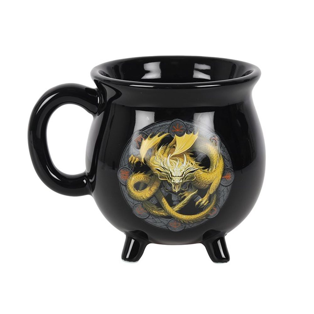 Imbolc Colour Changing Cauldron Mug by Anne Stokes - ScentiMelti  Imbolc Colour Changing Cauldron Mug by Anne Stokes