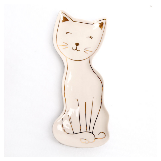 21.5cm Cat Spoon Rest - ScentiMelti Home Fragrance, Beauty & Gifts UK