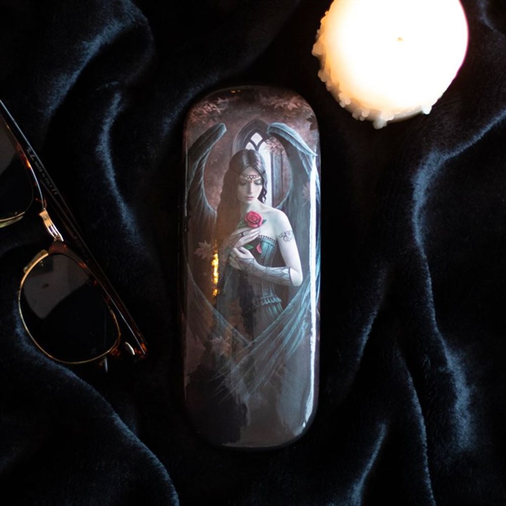 Angel Rose Glasses Case by Anne Stokes - ScentiMelti  Angel Rose Glasses Case by Anne Stokes