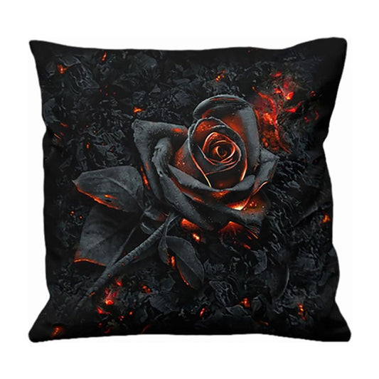 40cm Square Burnt Rose Cushion by Spiral Direct - ScentiMelti Home Fragrance, Beauty & Gifts UK