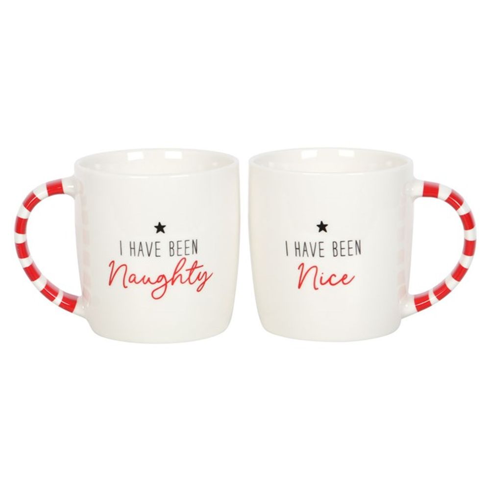 Naughty and Nice Couples Mug Set - ScentiMelti  Naughty and Nice Couples Mug Set