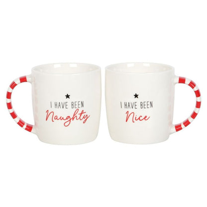 Naughty and Nice Couples Mug Set - ScentiMelti  Naughty and Nice Couples Mug Set