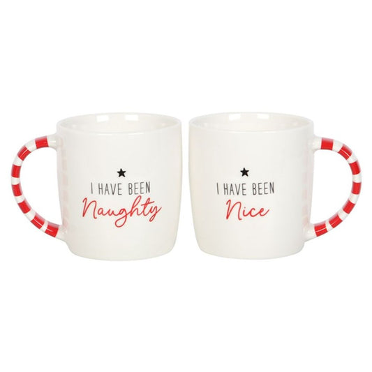 Naughty and Nice Couples Mug Set - ScentiMelti  Naughty and Nice Couples Mug Set